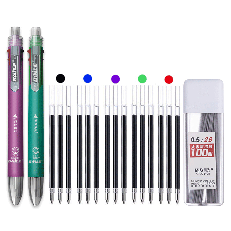 Staedtler Pencil Lumocolor - 6 em 1 multicolorido caneta esferográfica