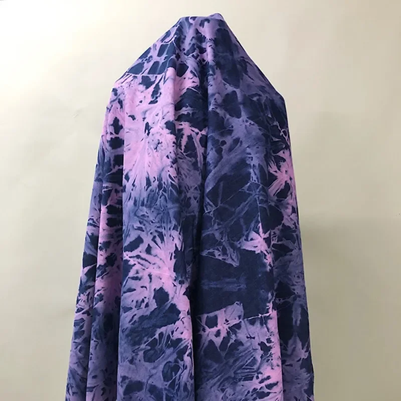 Sewing Batik Fabric - Tecido Jeans Lavado Tie-Dye 50x170cm para