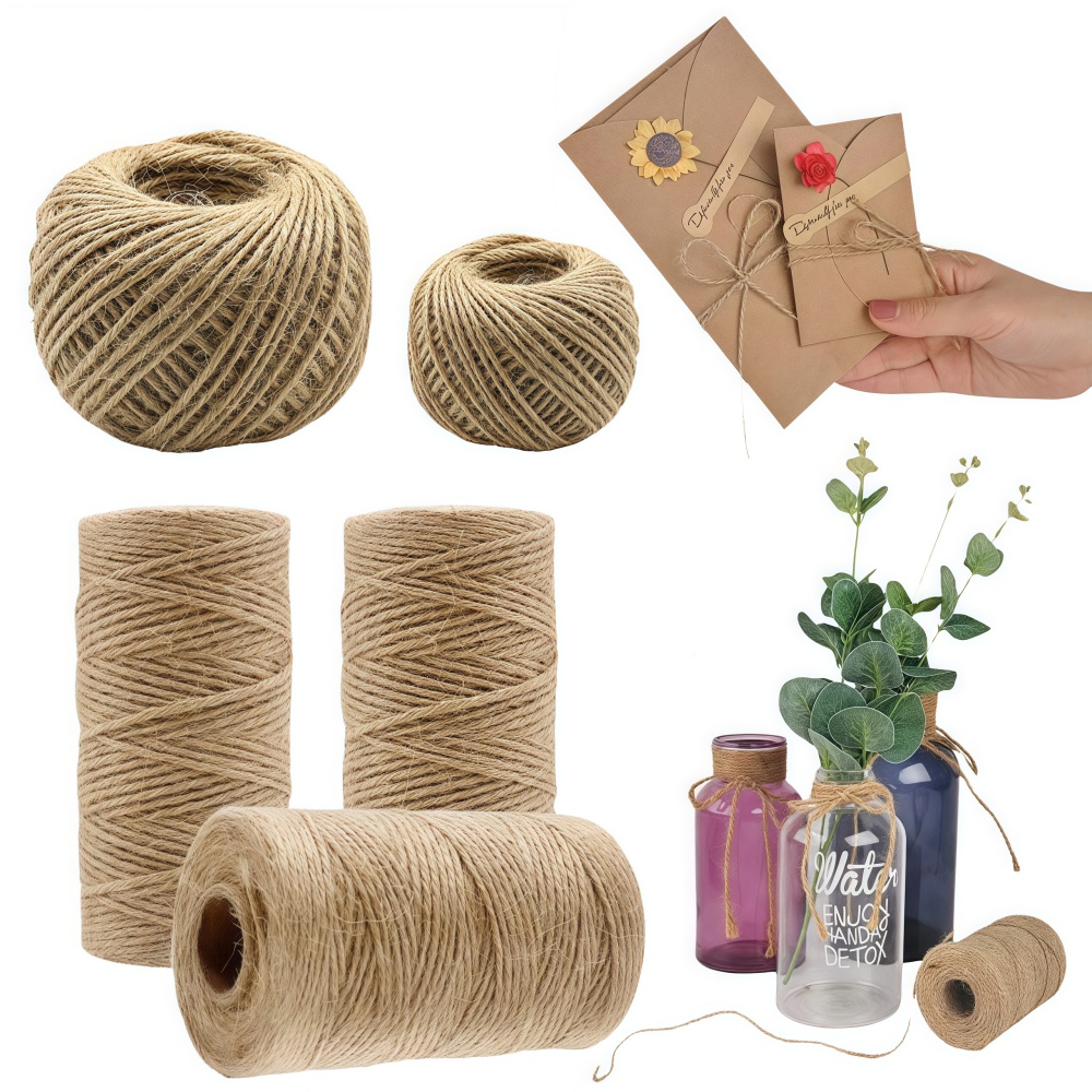 Vintage Sewing Textile - Corda de Juta Natural 2/3/4mm para