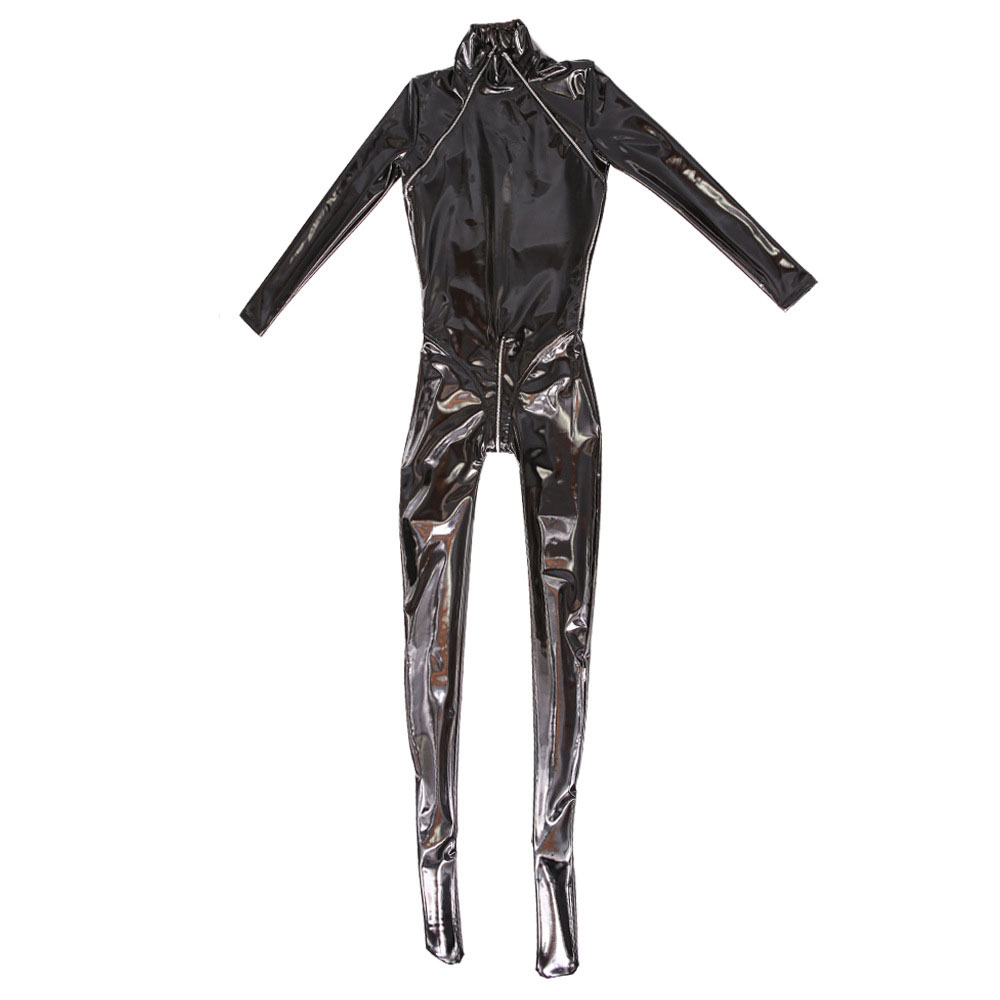 Bodysuit completo de PVC brilh - Sewing Latex avaliação e preço