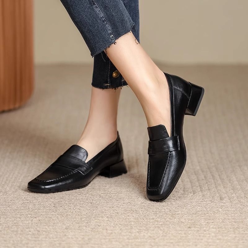 Mocassins de couro macio femin - Sewing Latex avaliação e preço