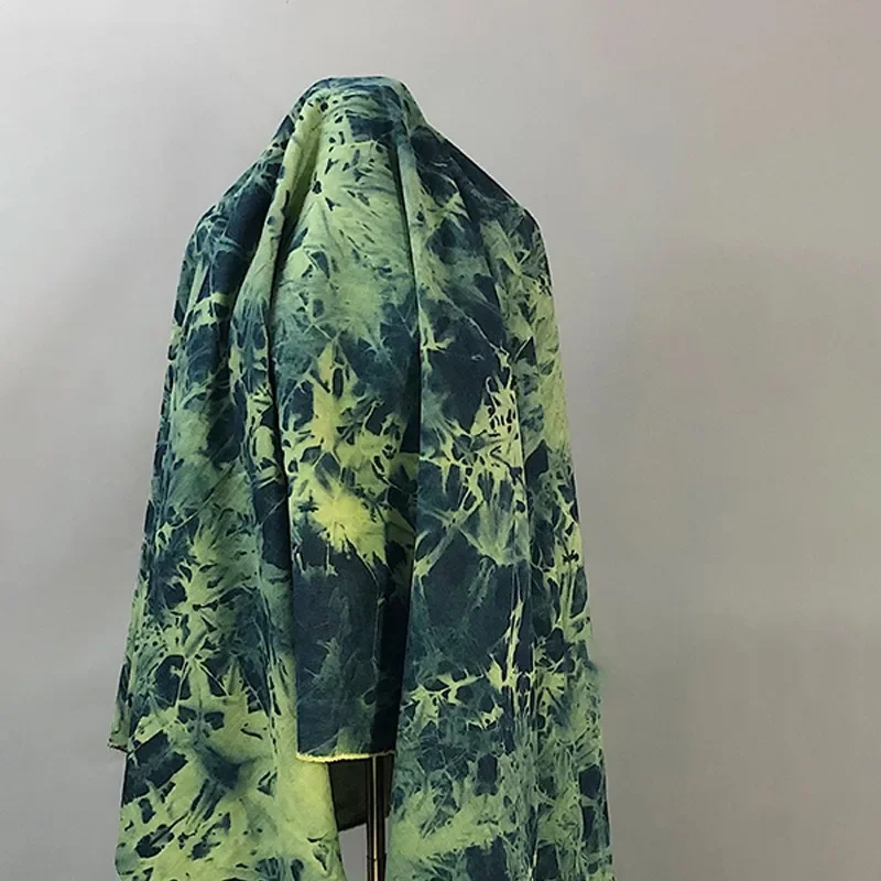 Tecido Jeans Lavado Tie-Dye 50 - Sewing Batik Fabric avaliação e preço